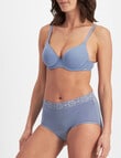 Jockey Woman Paris Free Full Brief, Smokey Blue product photo View 02 S