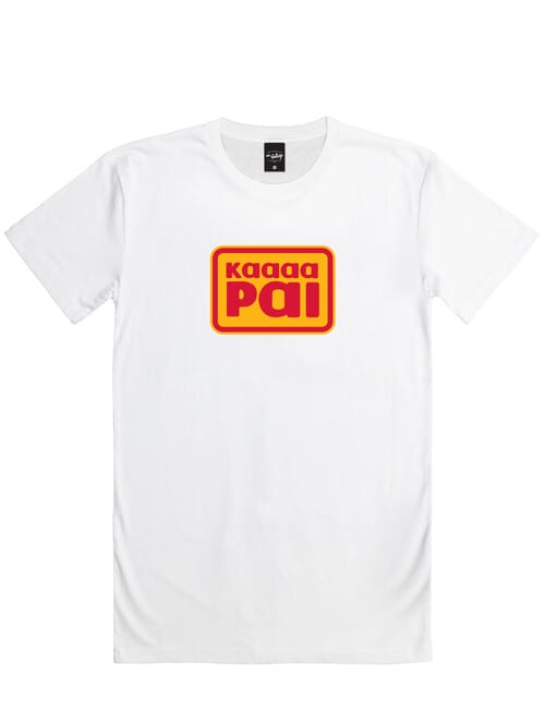 Mr Vintage Kaaaa Pai Tee, White product photo