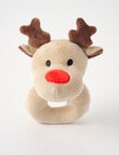Teeny Weeny Swaddle & Rattle Gift Set, Reindeer product photo View 04 S