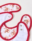 Teeny Weeny Bib Set, 2-Pack, Reindeer product photo View 02 S