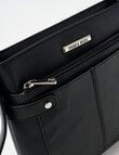 Pronta Moda Tab Med Crossbody Bag, Black product photo View 05 S