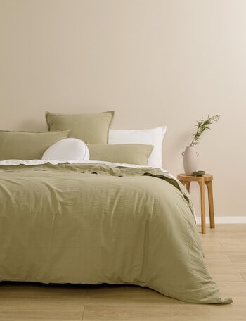 Haven Stone Wash Duvet Cover Set product photo