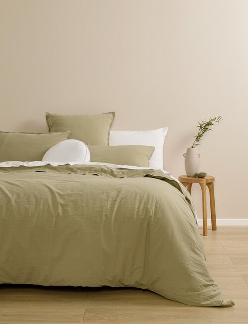 Haven Stone Wash Duvet Cover Set product photo