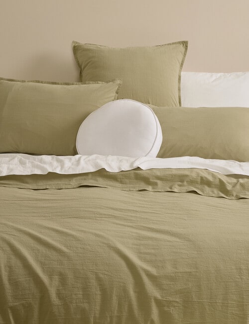 Haven Stone Wash Duvet Cover Set product photo View 05 L