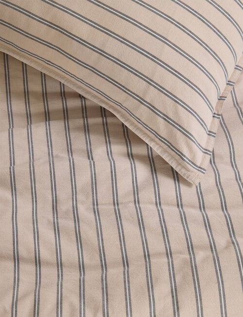 Haven Stone Wash Barrett Duvet Cover Set product photo View 05 L