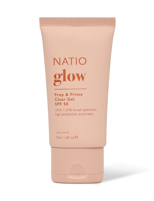 Natio Glow Prep & Prime Clear Gel SPF50, 50ml product photo View 04 L