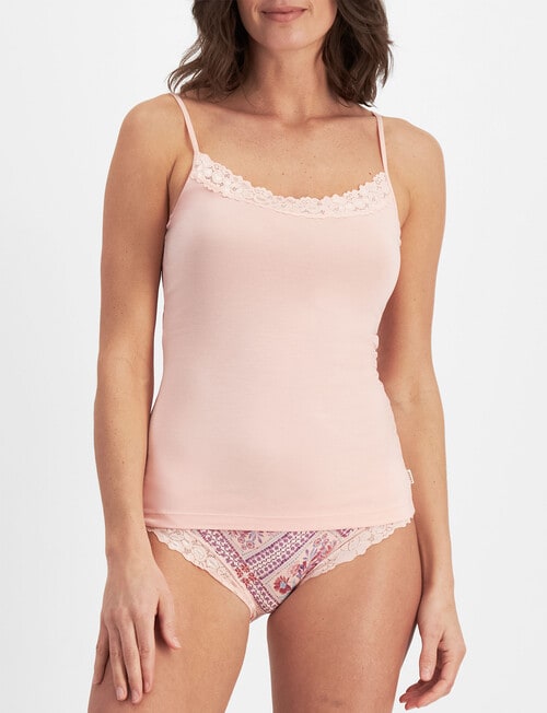 Jockey Woman Paris Bamboo Cami, Melting Blush product photo