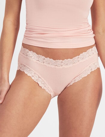 Jockey Woman Paris Bamboo Bikini Brief, Melting Blush product photo