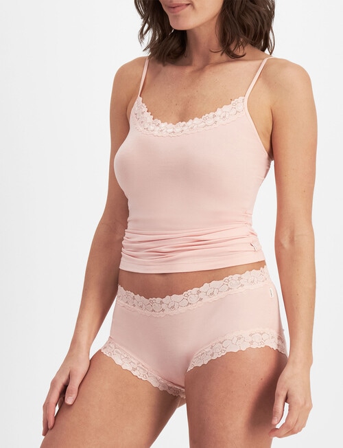 Jockey Woman Paris Bamboo Boyleg Brief, Melting Blush product photo View 02 L