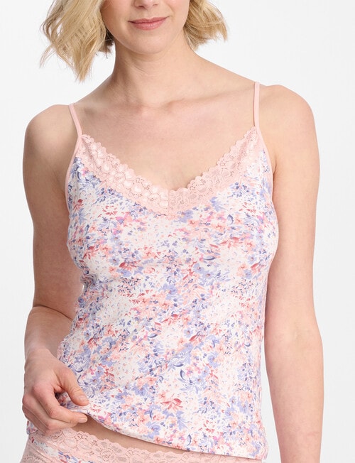 Jockey Woman Paris Cotton Cami, Pink Petal Wash product photo