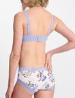 Jockey Woman Paris Micro Boyleg Brief, Botanical Cascade product photo View 03 S