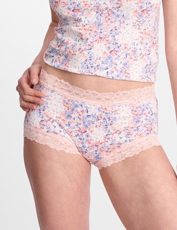 Jockey Woman Paris Cotton Full Brief, Petal Wash product photo