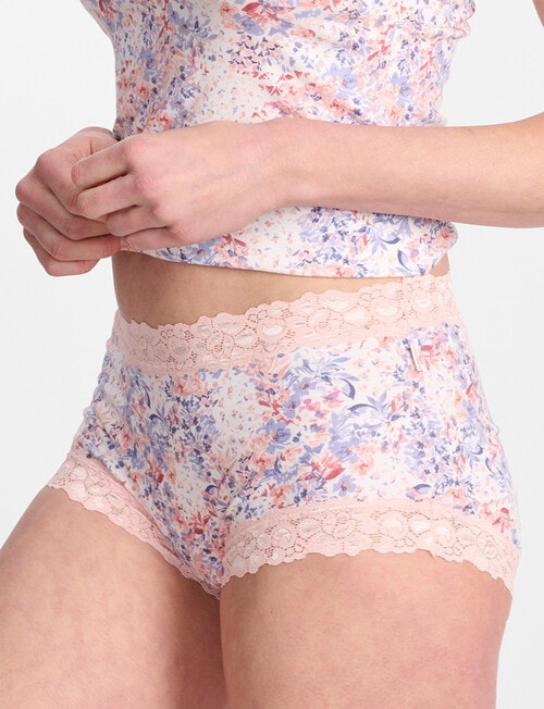 Jockey Woman Paris Cotton Full Brief, Petal Wash product photo View 02 L