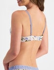 Jockey Woman Paris Micro Contour Bra, Botanical Cascade, B-E product photo View 03 S