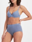 Jockey Woman Everyday Value Full Brief, 3-Pack, Teal, Smokey Blue & Dazed Blue product photo View 04 S