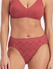 Jockey Woman NRU Lace Hi Cut Breif, Archie Rose product photo