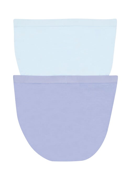 Jockey Woman Comfort Cotton Bamboo Full Brief, 2-Pack, Monday Muse & Ocean Glass product photo View 02 L