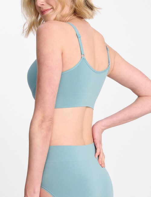 Jockey Woman Skimmies Full Brief, Cornflower Teal product photo View 03 L