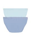 Jockey Woman Comfort Cotton Bamboo Hi Cut Brief, 2-Pack, Monday Muse & Ocean Glass product photo View 02 S