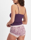 Jockey Woman Paris Cotton Full Brief, Petal Pastiche product photo View 03 S