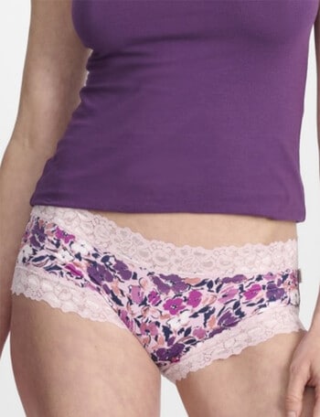 Jockey Woman Paris Micro Boyleg Brief, Blush Bouquet product photo