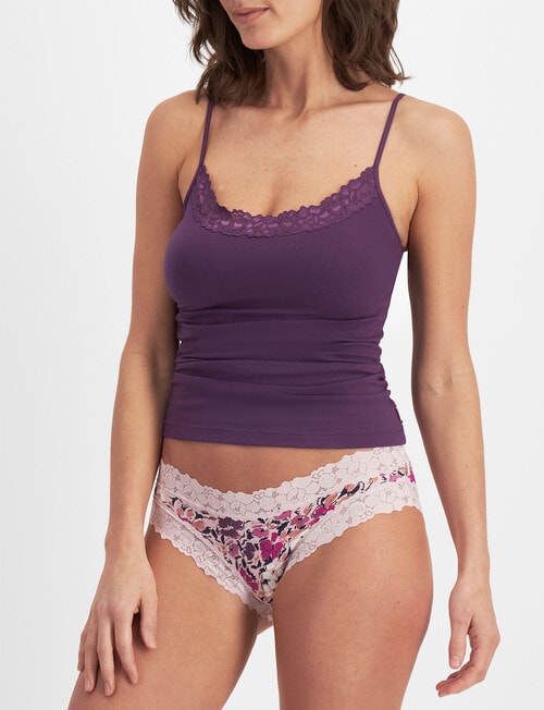 Jockey Woman Paris Micro Bikini Brief, Blush Bouquet product photo View 02 L