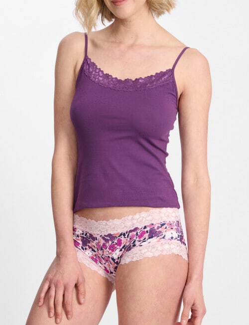 Jockey Woman Paris Micro Boyleg Brief, Blush Bouquet product photo View 02 L