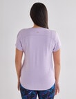 Superfit Limitless Short Sleeve Tee, Lilac product photo View 02 S