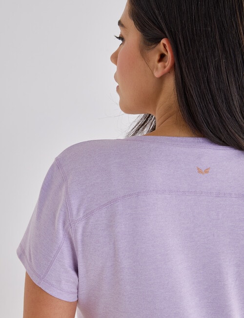 Superfit Limitless Short Sleeve Tee, Lilac product photo View 05 L