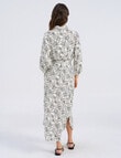 Vero Moda Betsy Doodle Print Shirt Dress, Cloud Dancer product photo View 02 S