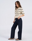 Vero Moda Cherry Stripe Pullover, Birch product photo View 05 S