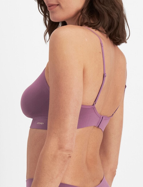 Jockey Woman Skimmies Padded Crop Bra, Lupine product photo View 03 L