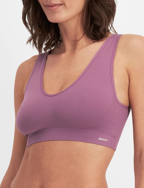 Jockey Woman Skimmies Micro Crop Bra, Lupine product photo View 02 L