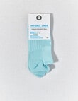 DS Socks Mesh Top Coolmax Liner Sock, Cool Blue product photo View 02 S