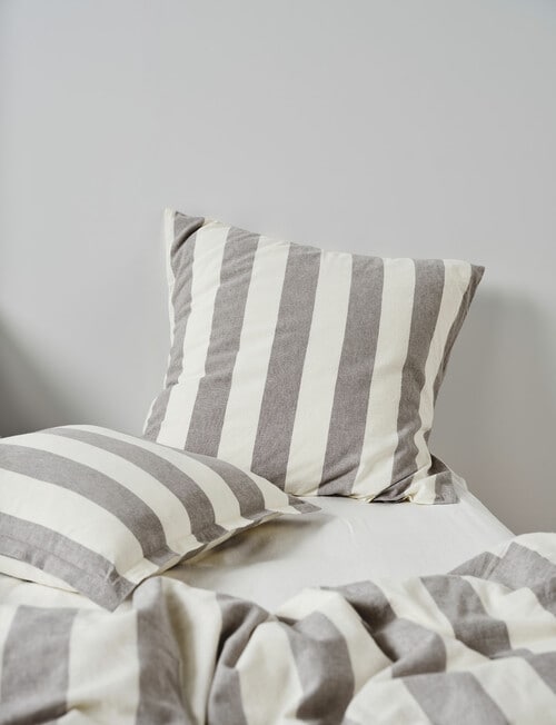 Linen House Vintage Stripe European Pillowcase product photo