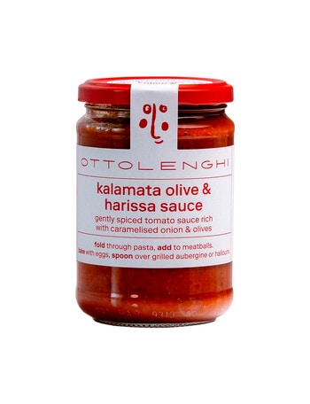 Ottolenghi Kalamata Olive & Harrisa Sauce, 350g product photo