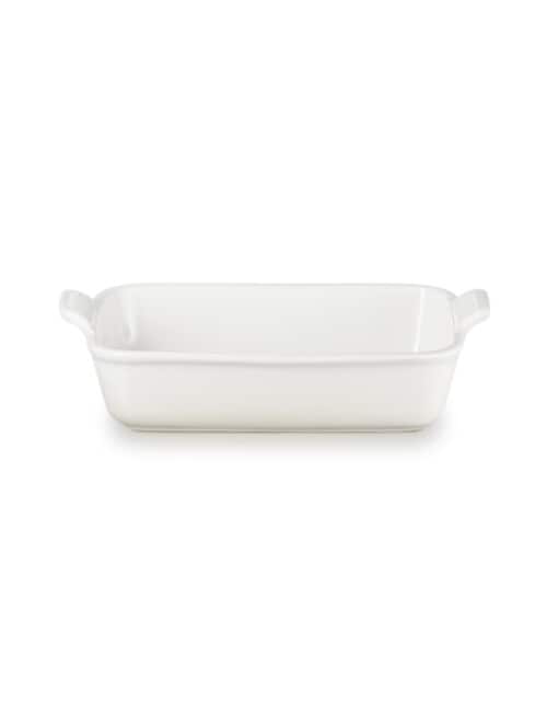 Le Creuset Heritage Rectangle Dish, 26cm, Meringue product photo View 02 L