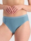Jockey Woman Everyday Bamboo Hi Cut Brief, Cornflower Teal product photo