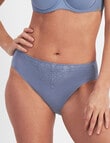 Jockey Woman NRU Cotton Hi Cut Brief, Smokey Blue product photo