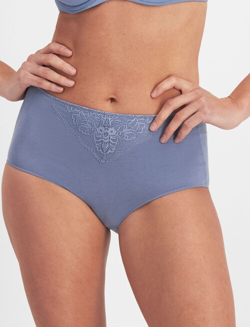 Jockey Woman NRU Cotton Full Brief, Smokey Blue product photo