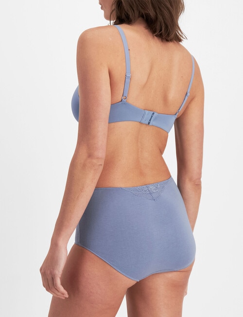 Jockey Woman NRU Cotton Full Brief, Smokey Blue product photo View 03 L