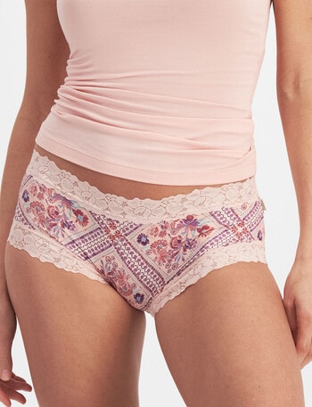 Jockey Woman Paris Micro Boyleg Brief, Painted Petals product photo