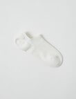 DS Socks Viscose Liner Sock, White product photo