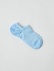 DS Socks Viscose Liner Sock, Cool Blue product photo