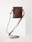 Carte Leather Small Crossbody Bag, Vintage product photo View 03 S