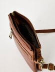Carte Leather Small Crossbody Bag, Vintage product photo View 10 S