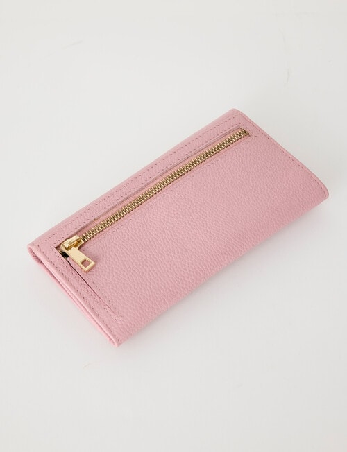 Carte Leather Trifold Wallet, Pink product photo View 02 L