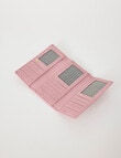 Carte Leather Trifold Wallet, Pink product photo View 04 S