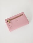 Carte Leather Tab & Dome Wallet, Pink product photo
