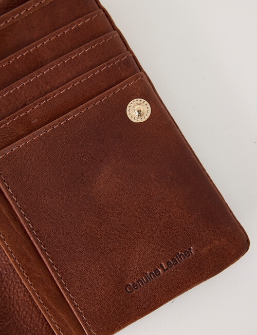 Carte Leather Medium Dome Wallet, Tan product photo View 06 L